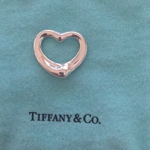 Tiffany & Co. Open Heart Pendant